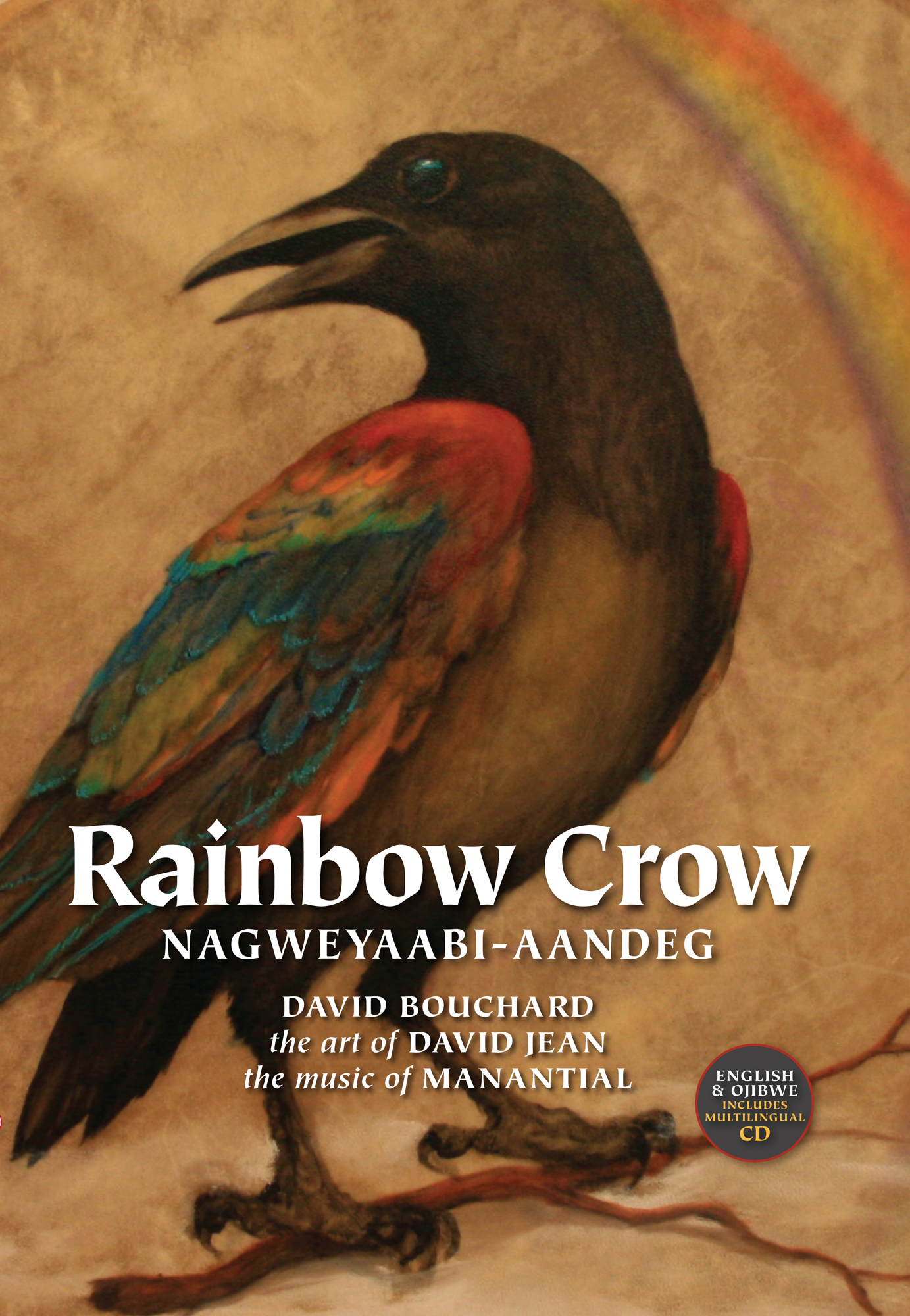 Rainbow Crow Detail