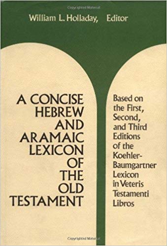 A Concise Hebrew and Aramaic Lexicon of the Old Testament