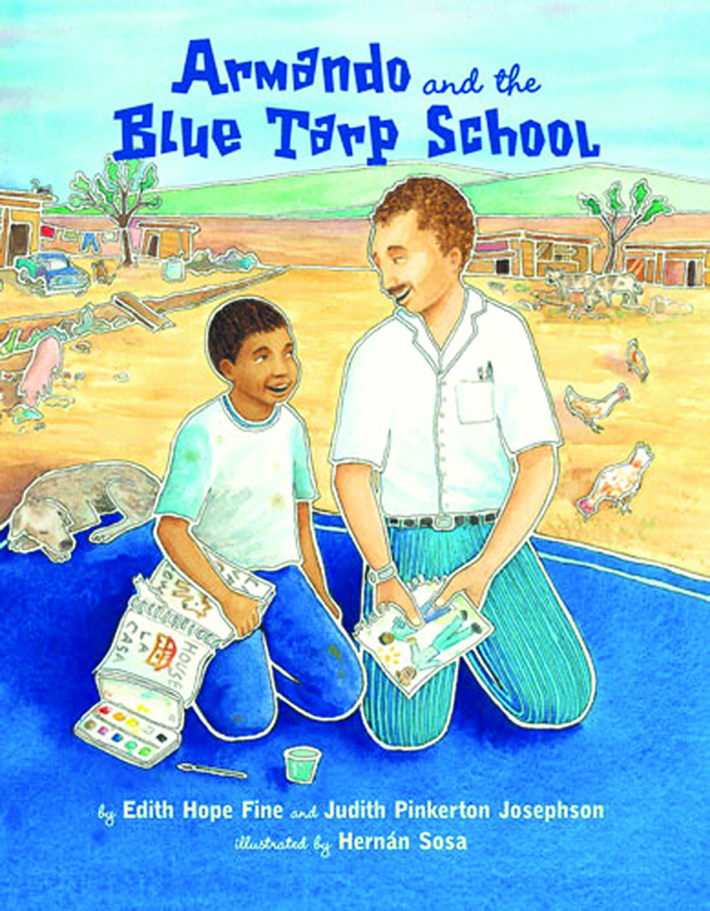 Armando and the Blue Tarp School