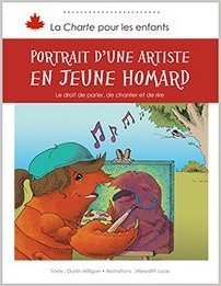 Portrait d’une artiste en jeune homard