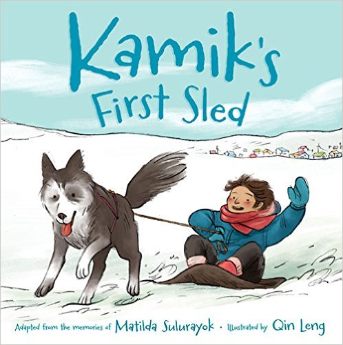 Kamik's First Sled