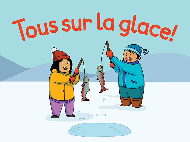 Tous sur la glace format g&#233;ant